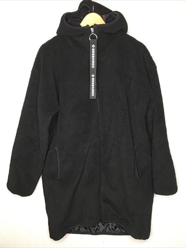 Converse sherpa hoodie fleece - hoodie,